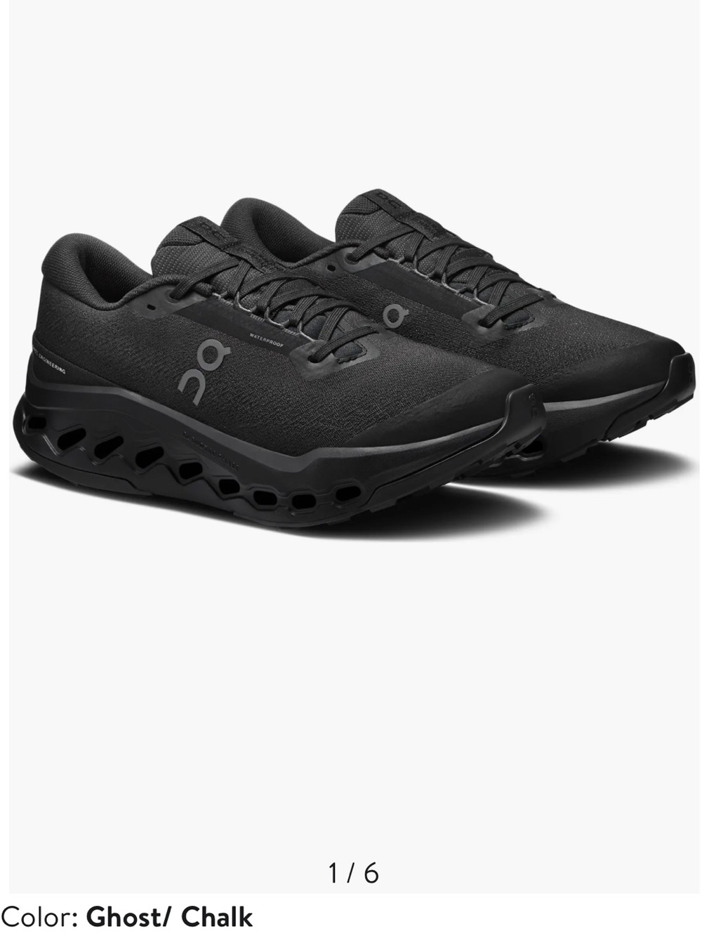 On Cloudsurfer Trail 2 Waterproof
Trail Running Shoe men 12 gently Ghost /Chalk - Picture 1 of 16